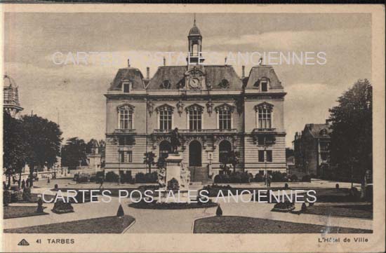 Cartes postales anciennes > CARTES POSTALES > carte postale ancienne > cartes-postales-ancienne.com Occitanie Hautes pyrenees Tarbes