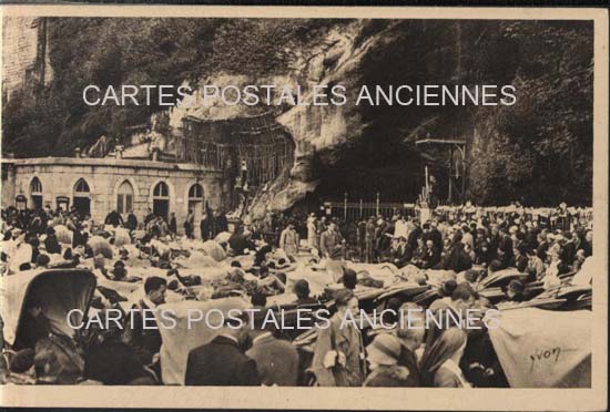 Cartes postales anciennes > CARTES POSTALES > carte postale ancienne > cartes-postales-ancienne.com Occitanie Hautes pyrenees Lourdes