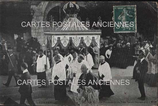 Cartes postales anciennes > CARTES POSTALES > carte postale ancienne > cartes-postales-ancienne.com Occitanie Hautes pyrenees Lourdes