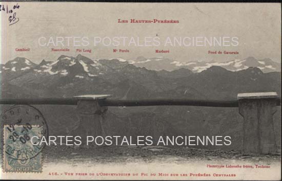 Cartes postales anciennes > CARTES POSTALES > carte postale ancienne > cartes-postales-ancienne.com Occitanie Hautes pyrenees Bagneres De Bigorre