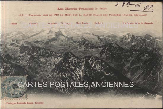 Cartes postales anciennes > CARTES POSTALES > carte postale ancienne > cartes-postales-ancienne.com Occitanie Hautes pyrenees Bagneres De Bigorre