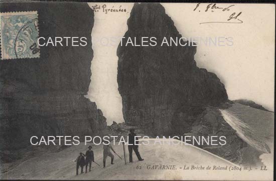 Cartes postales anciennes > CARTES POSTALES > carte postale ancienne > cartes-postales-ancienne.com Occitanie Hautes pyrenees Gavarnie