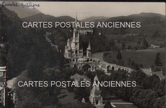 Cartes postales anciennes > CARTES POSTALES > carte postale ancienne > cartes-postales-ancienne.com Occitanie Hautes pyrenees Lourdes