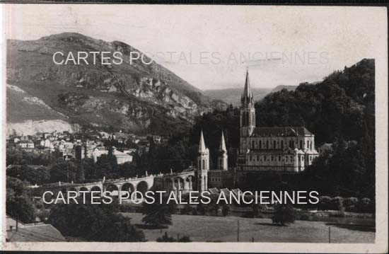 Cartes postales anciennes > CARTES POSTALES > carte postale ancienne > cartes-postales-ancienne.com Occitanie Hautes pyrenees Lourdes