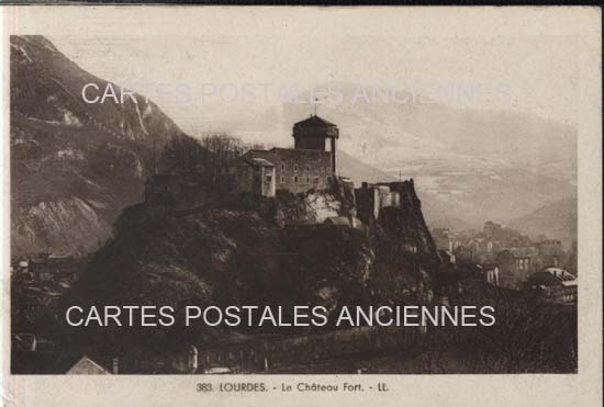 Cartes postales anciennes > CARTES POSTALES > carte postale ancienne > cartes-postales-ancienne.com Occitanie Hautes pyrenees Lourdes