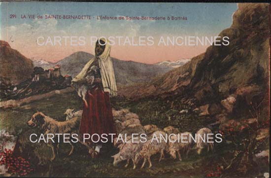 Cartes postales anciennes > CARTES POSTALES > carte postale ancienne > cartes-postales-ancienne.com Occitanie Hautes pyrenees Lourdes