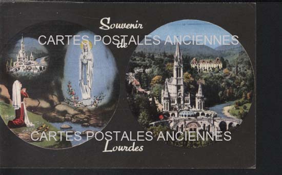 Cartes postales anciennes > CARTES POSTALES > carte postale ancienne > cartes-postales-ancienne.com Occitanie Hautes pyrenees Lourdes