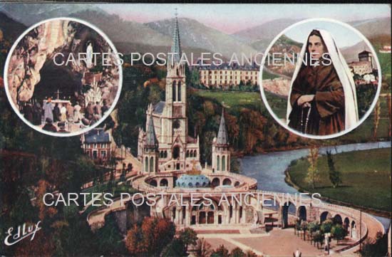 Cartes postales anciennes > CARTES POSTALES > carte postale ancienne > cartes-postales-ancienne.com Occitanie Hautes pyrenees Lourdes