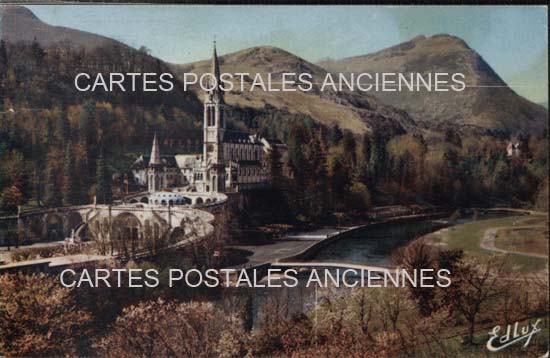 Cartes postales anciennes > CARTES POSTALES > carte postale ancienne > cartes-postales-ancienne.com Occitanie Hautes pyrenees Lourdes