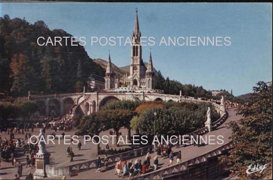 Cartes postales anciennes > CARTES POSTALES > carte postale ancienne > cartes-postales-ancienne.com Occitanie Hautes pyrenees Lourdes