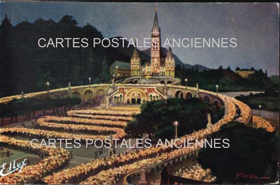 Cartes postales anciennes > CARTES POSTALES > carte postale ancienne > cartes-postales-ancienne.com Occitanie Hautes pyrenees Lourdes