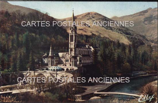 Cartes postales anciennes > CARTES POSTALES > carte postale ancienne > cartes-postales-ancienne.com Occitanie Hautes pyrenees Lourdes