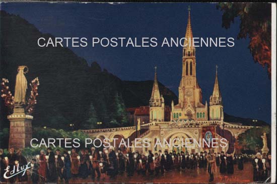 Cartes postales anciennes > CARTES POSTALES > carte postale ancienne > cartes-postales-ancienne.com Occitanie Hautes pyrenees Lourdes