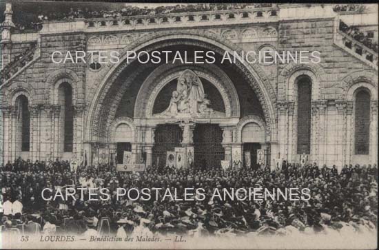 Cartes postales anciennes > CARTES POSTALES > carte postale ancienne > cartes-postales-ancienne.com Occitanie Hautes pyrenees Lourdes