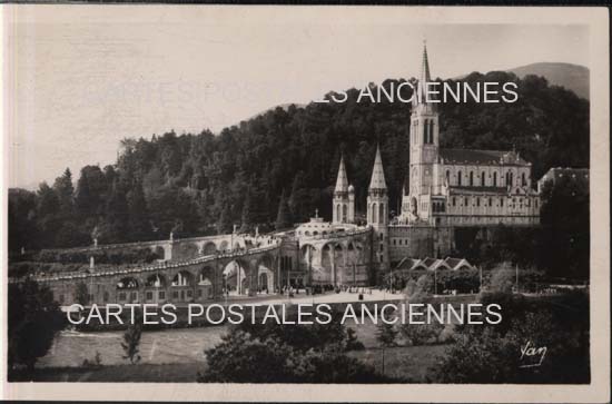 Cartes postales anciennes > CARTES POSTALES > carte postale ancienne > cartes-postales-ancienne.com Occitanie Hautes pyrenees Lourdes