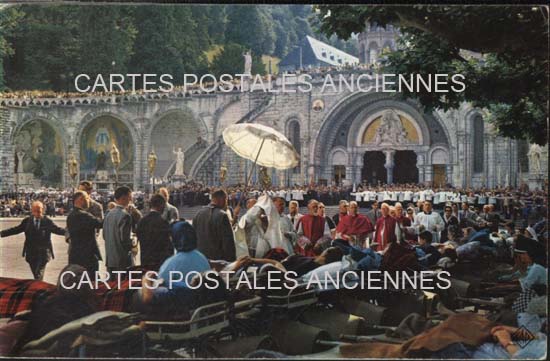 Cartes postales anciennes > CARTES POSTALES > carte postale ancienne > cartes-postales-ancienne.com Occitanie Hautes pyrenees Lourdes