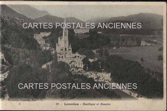 Cartes postales anciennes > CARTES POSTALES > carte postale ancienne > cartes-postales-ancienne.com Occitanie Hautes pyrenees Lourdes