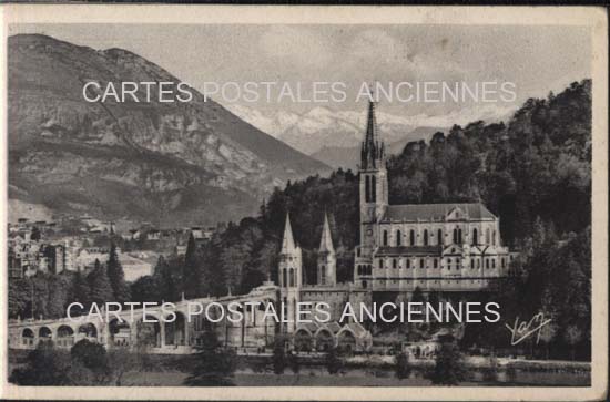 Cartes postales anciennes > CARTES POSTALES > carte postale ancienne > cartes-postales-ancienne.com Occitanie Hautes pyrenees Lourdes