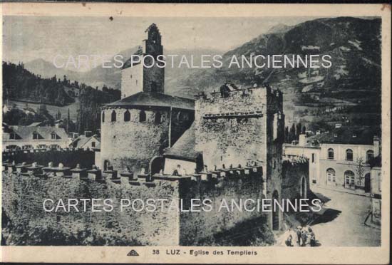 Cartes postales anciennes > CARTES POSTALES > carte postale ancienne > cartes-postales-ancienne.com Occitanie Hautes pyrenees Luz Saint Sauveur