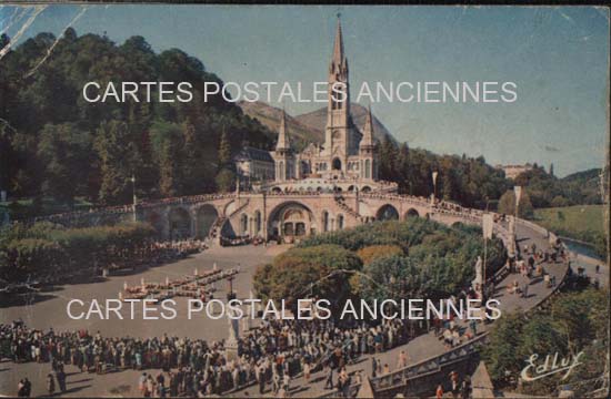 Cartes postales anciennes > CARTES POSTALES > carte postale ancienne > cartes-postales-ancienne.com Occitanie Hautes pyrenees Lourdes