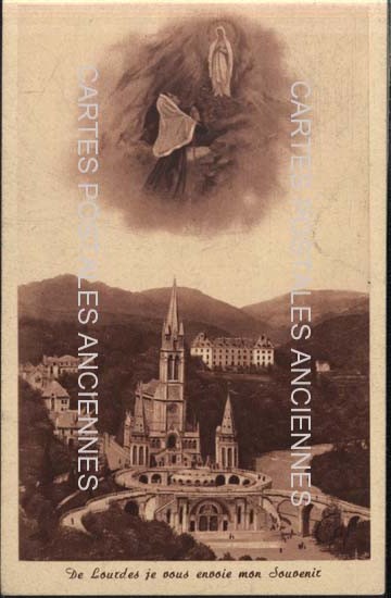 Cartes postales anciennes > CARTES POSTALES > carte postale ancienne > cartes-postales-ancienne.com Occitanie Hautes pyrenees Lourdes