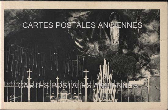 Cartes postales anciennes > CARTES POSTALES > carte postale ancienne > cartes-postales-ancienne.com Occitanie Hautes pyrenees Lourdes