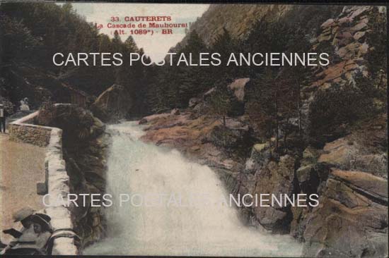 Cartes postales anciennes > CARTES POSTALES > carte postale ancienne > cartes-postales-ancienne.com Occitanie Hautes pyrenees Cauterets