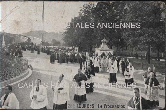 Cartes postales anciennes > CARTES POSTALES > carte postale ancienne > cartes-postales-ancienne.com Occitanie Hautes pyrenees Lourdes