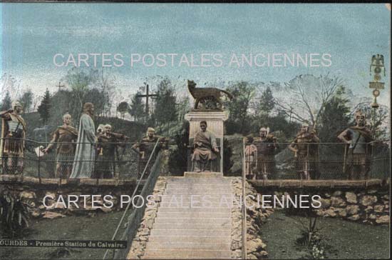 Cartes postales anciennes > CARTES POSTALES > carte postale ancienne > cartes-postales-ancienne.com Occitanie Hautes pyrenees Lourdes