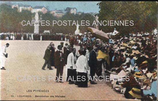 Cartes postales anciennes > CARTES POSTALES > carte postale ancienne > cartes-postales-ancienne.com Occitanie Hautes pyrenees Lourdes