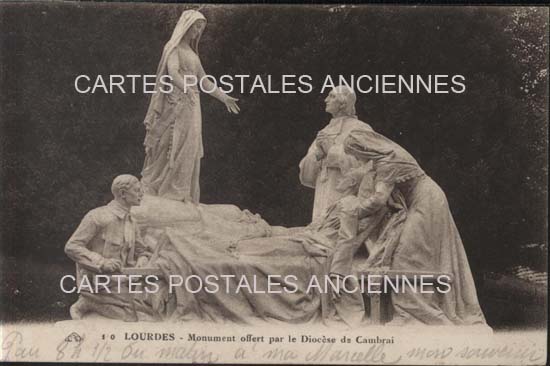 Cartes postales anciennes > CARTES POSTALES > carte postale ancienne > cartes-postales-ancienne.com Occitanie Hautes pyrenees Lourdes