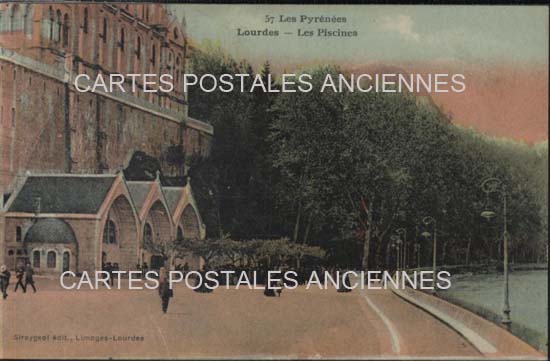 Cartes postales anciennes > CARTES POSTALES > carte postale ancienne > cartes-postales-ancienne.com Occitanie Hautes pyrenees Lourdes