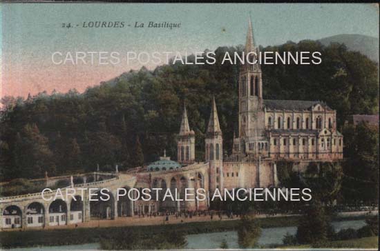 Cartes postales anciennes > CARTES POSTALES > carte postale ancienne > cartes-postales-ancienne.com Occitanie Hautes pyrenees Lourdes