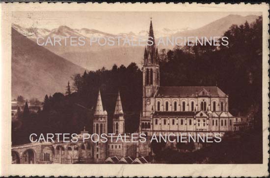 Cartes postales anciennes > CARTES POSTALES > carte postale ancienne > cartes-postales-ancienne.com Occitanie Hautes pyrenees Lourdes