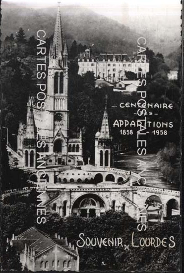 Cartes postales anciennes > CARTES POSTALES > carte postale ancienne > cartes-postales-ancienne.com Occitanie Hautes pyrenees Lourdes