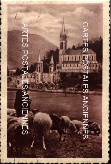 Cartes postales anciennes > CARTES POSTALES > carte postale ancienne > cartes-postales-ancienne.com Occitanie Hautes pyrenees Lourdes