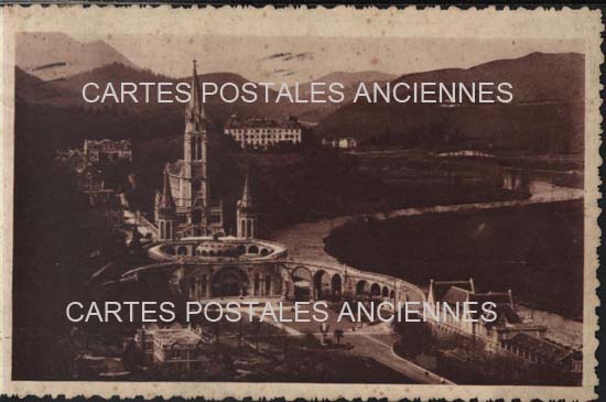 Cartes postales anciennes > CARTES POSTALES > carte postale ancienne > cartes-postales-ancienne.com Occitanie Hautes pyrenees Lourdes