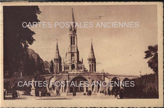 Cartes postales anciennes > CARTES POSTALES > carte postale ancienne > cartes-postales-ancienne.com Occitanie Hautes pyrenees Lourdes