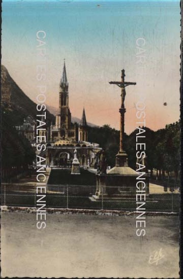 Cartes postales anciennes > CARTES POSTALES > carte postale ancienne > cartes-postales-ancienne.com Occitanie Hautes pyrenees Lourdes