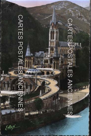 Cartes postales anciennes > CARTES POSTALES > carte postale ancienne > cartes-postales-ancienne.com Occitanie Hautes pyrenees Lourdes