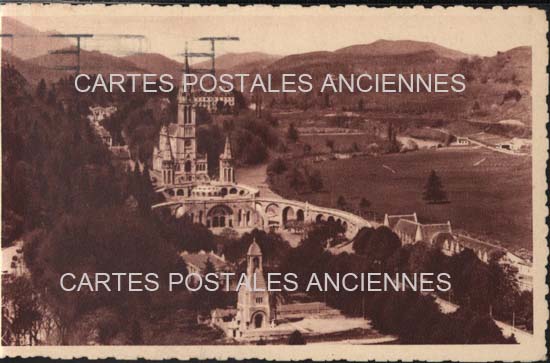 Cartes postales anciennes > CARTES POSTALES > carte postale ancienne > cartes-postales-ancienne.com Occitanie Hautes pyrenees Lourdes