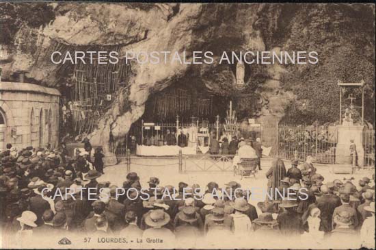 Cartes postales anciennes > CARTES POSTALES > carte postale ancienne > cartes-postales-ancienne.com Occitanie Hautes pyrenees Lourdes