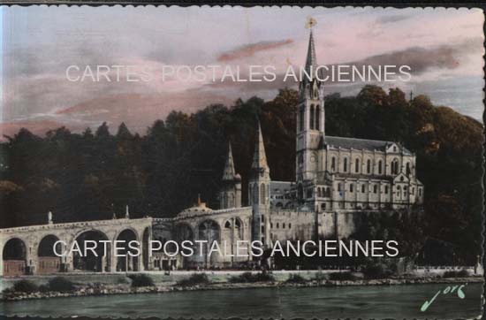 Cartes postales anciennes > CARTES POSTALES > carte postale ancienne > cartes-postales-ancienne.com Occitanie Hautes pyrenees Lourdes