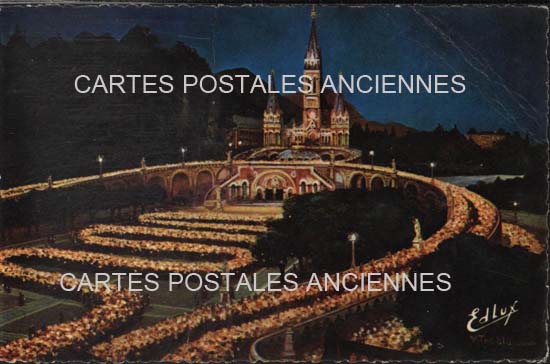 Cartes postales anciennes > CARTES POSTALES > carte postale ancienne > cartes-postales-ancienne.com Occitanie Hautes pyrenees Lourdes