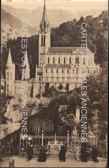 Cartes postales anciennes > CARTES POSTALES > carte postale ancienne > cartes-postales-ancienne.com Occitanie Hautes pyrenees Lourdes