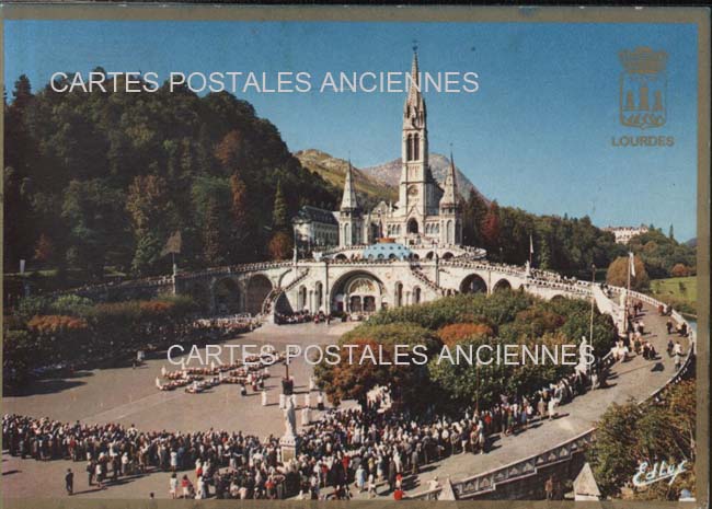 Cartes postales anciennes > CARTES POSTALES > carte postale ancienne > cartes-postales-ancienne.com Occitanie Hautes pyrenees Lourdes