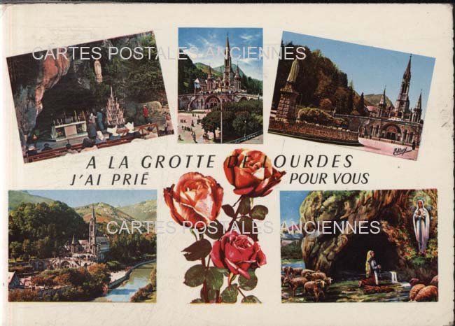 Cartes postales anciennes > CARTES POSTALES > carte postale ancienne > cartes-postales-ancienne.com Occitanie Hautes pyrenees Lourdes