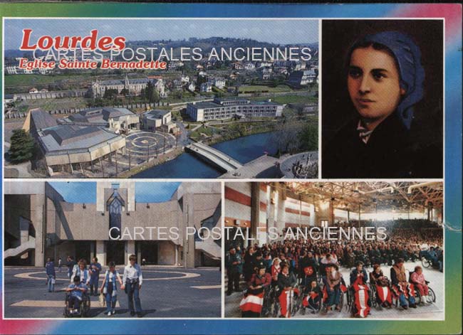 Cartes postales anciennes > CARTES POSTALES > carte postale ancienne > cartes-postales-ancienne.com Occitanie Hautes pyrenees Lourdes