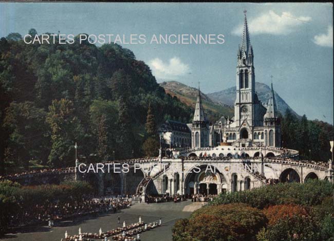 Cartes postales anciennes > CARTES POSTALES > carte postale ancienne > cartes-postales-ancienne.com Occitanie Hautes pyrenees Lourdes