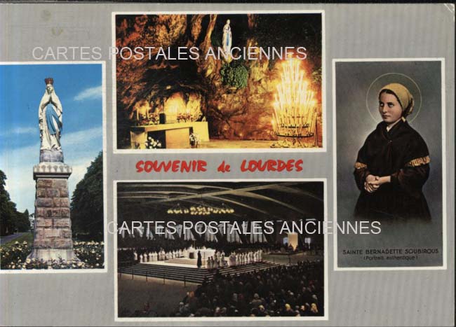 Cartes postales anciennes > CARTES POSTALES > carte postale ancienne > cartes-postales-ancienne.com Occitanie Hautes pyrenees Lourdes